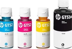 HP 1VV21AE+M0H54A+M0H55A+M0H56A GT53XL+GT52 Mürekkep Takım Seti