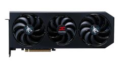 PowerColor Hellhound Radeon RX 9070 16GB GDDR6 256‑Bit PCIe 5.0 RX9070 16G‑L/OC 3584 Stream işlemcili, 12‑faz DrMOS, Twin‑BIOS OC/Silent, 2‑Slot Triple‑Fan Turbo Soğutma Gaming Ekran Kartı