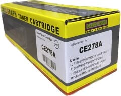 Calligraph HP CE278A (78A) / Canon CRG-728 Uyumlu Muadil Siyah (Black) Toner - 2.100 Sayfa