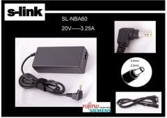 S-link SL-NBA60 20v 3.25a 5.5-2.5 Notebook Adaptörü