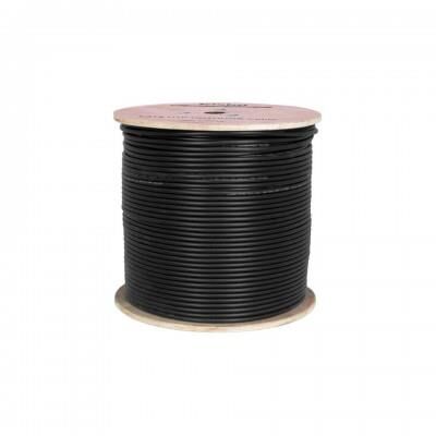 FRISBY FNW‑CAT525 305MT 0.45 MM 26AWG CAT5E Dış Mekan UTP Kablo – 305 Metre Siyah, UV & Suya Dayanıklı