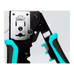 Pro'sKit CP-342 Mini Modular Plug Crimping Tool for RJ45/8P8C (New Generation)