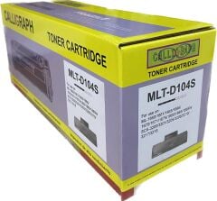 Calligraph Samsung MLT-D104S Uyumlu Chipli Muadil Siyah (Black) Toner - 1.500 Sayfa
