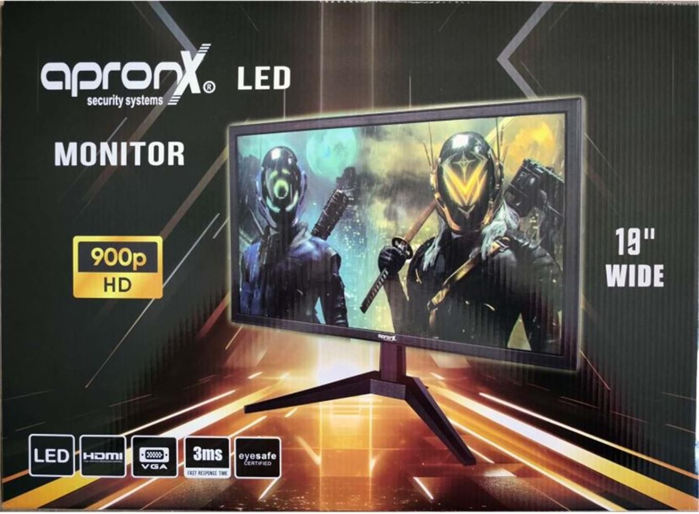 Apronx APX-NW19 19'' 900p LED VGA + HDMI Monitör