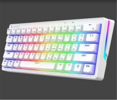 Gameagle Poseidon GE2015 RGB Kablolu US Layout Mekanik Beyaz Oyuncu Klavyesi