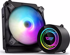 AIGO DX120 V2.6 ARGB 120mm Siyah Sıvı Soğutma 1851/AM5