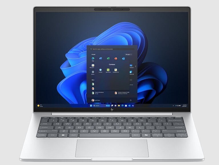 HP EliteBook 8 G1i AD3S5ET Intel Core Ultra 7 255H 16GB DDR5 RAM 512GB NVMe SSD 14'' FHD+ Windows 11 Pro Kurumsal Notebook