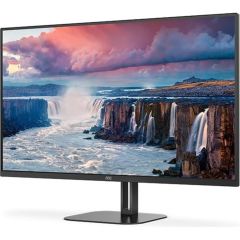 AOC 31.5'' Q32V5CE-BK 1ms 75Hz 1xHDMI 1xDP QHD 2560x1440 Hoparlör FreeSync Vesa Siyah Monitör