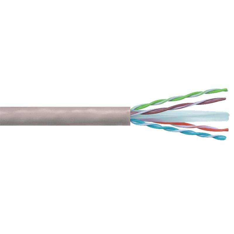 HCS U/UTP 500 Metre Halojen Free (LS0H) 250 MHz Cat6 Kablo – Gri – H06‑00402‑DP0‑FV – 23 AWG