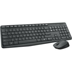 Logitech MK235 Kablosuz Klavye Mouse Seti - Türkçe Q (920-007925)