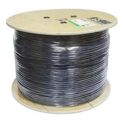 HCS H06‑00465‑DP 4x2x23 AWG CAT‑6 U/UTP Outdoor PE Siyah 500 m Makara