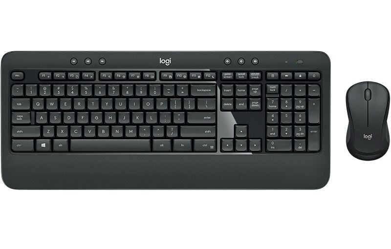 Logitech MK540 Advanced Kablosuz Klavye Mouse Seti - Türkçe Q Siyah (920-008687)