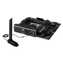 ASUS TUF GAMING B760M‑PLUS WIFI II Intel B760 DDR5‑7800 MT/s Maks.192 GB 3× M.2 PCIe 4.0/PCIe 4.0×2 + PCIe 5.0 x16 1× HDMI 1× DisplayPort USB 3.2 Gen2x2 USB‑C Wi‑Fi 6E Bluetooth 5.3 2.5 G LAN mATX Anakart (LGA 1700, 12./13./14. Nesil Intel İşlemci Uyumlu)