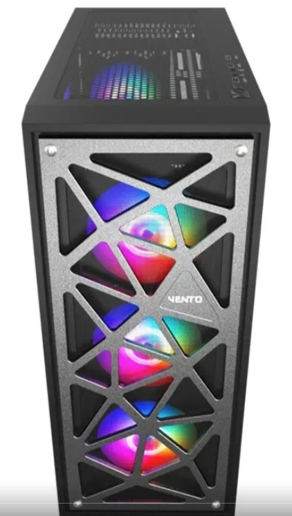 VENTO VG12AL 750W 80+ Gold Gen5 ATX Gaming Kasa Dahili PSU PCIe 5.0 Destekli Mid Tower ARGB PC Kasa
