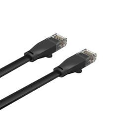 UNITEK Cat6 Flat Patch Ethernet Kablo 15 Metre Siyah 1 Gbps UTP RJ45 C1814GBK