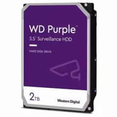 WD Purple 2TB 3.5'' 5400RPM 64MB SATA III Surveillance HDD (WD23PURZ)