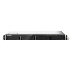 QNAP TS-435XEU-4G 4-Yuvalı Marvell OCTEON TX2 Quad-Core 2.2GHz 4GB RAM 2x10GbE SFP+ Short-Depth Rackmount NAS