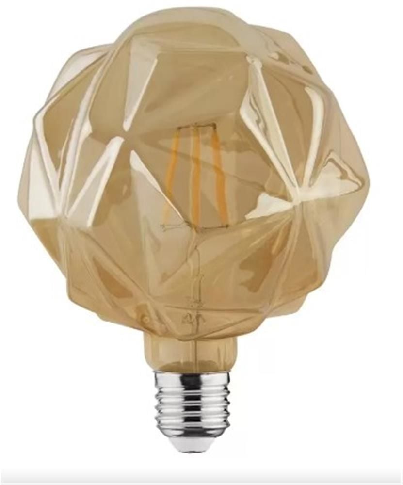 Horoz Crystal-6 Rustıc  Led Ampul 6W 2200K Flament