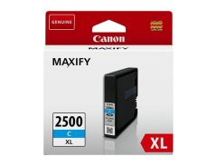 Canon PGI-2500XL C Camgöbeği (Cyan) Yüksek Kapasiteli Orijinal Mürekkep Kartuşu (9265B001)
