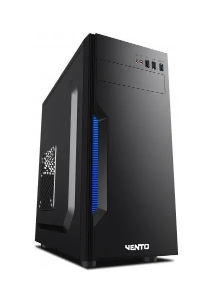 Vento TA-K61 350W Mid Tower Kasa Siyah-Gümüş