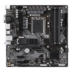 GIGABYTE B760M DS3H DDR4 5133MHz XMP Destekli 4×DIMM 128 GB Dual‑Channel 6+2+1 VRM LGA 1700 mATX Anakart, Intel® B760, 1×VGA, 1×HDMI, 2×DisplayPort, 1×PCIe 4.0 x16, 2×PCIe 4.0×4 M.2, USB‑C 10 Gb/s, 2.5 GbE LAN, Q‑Flash Plus, Smart Fan 6