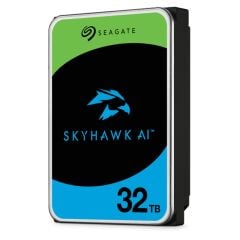 Seagate 32TB SkyHawk AI 3.5'' SATA 6Gb/s 7200RPM 512MB Cache ST32000VE000 5 Yıl Resmi Distribütör Garantili Güvenlik Hard Diski