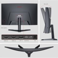 Koorui 27E6CA 27'' 1 MS 180 Hz Full HD Curved VA LED Monitör