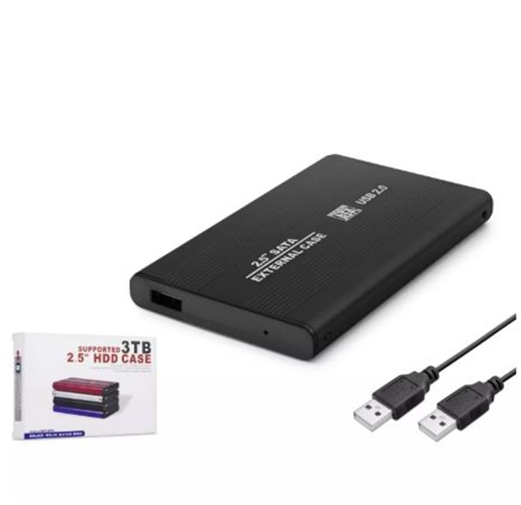 Hadron HDX1758 2.5'' USB2.0 Metal SATA HDD Kutusu (Siyah)