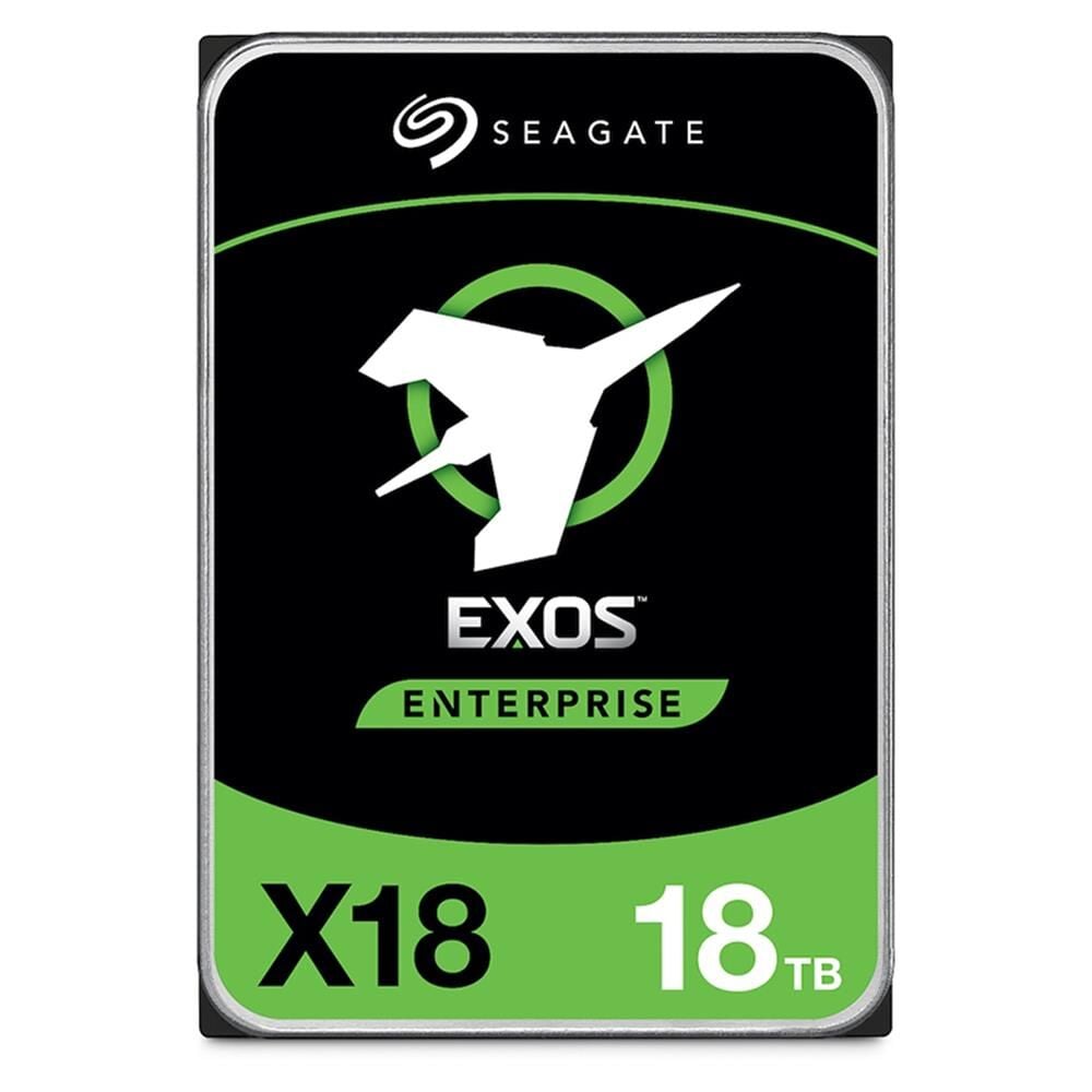 Seagate Exos X18 ST18000NM000J 18 TB Helium 7200 RPM SATA 6 Gb/s 256 MB Önbellek 512e/4Kn CMR Enterprise HDD
