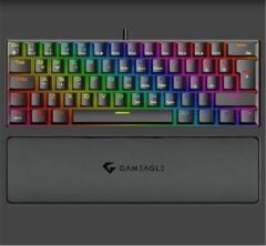 Gameagle Helios GE2020 RGB Kablolu Türkçe Layout Mekanik Siyah Oyuncu Klavyesi