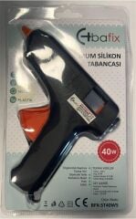 Bafix Mum Silikon Tabancası Siyah 40W
