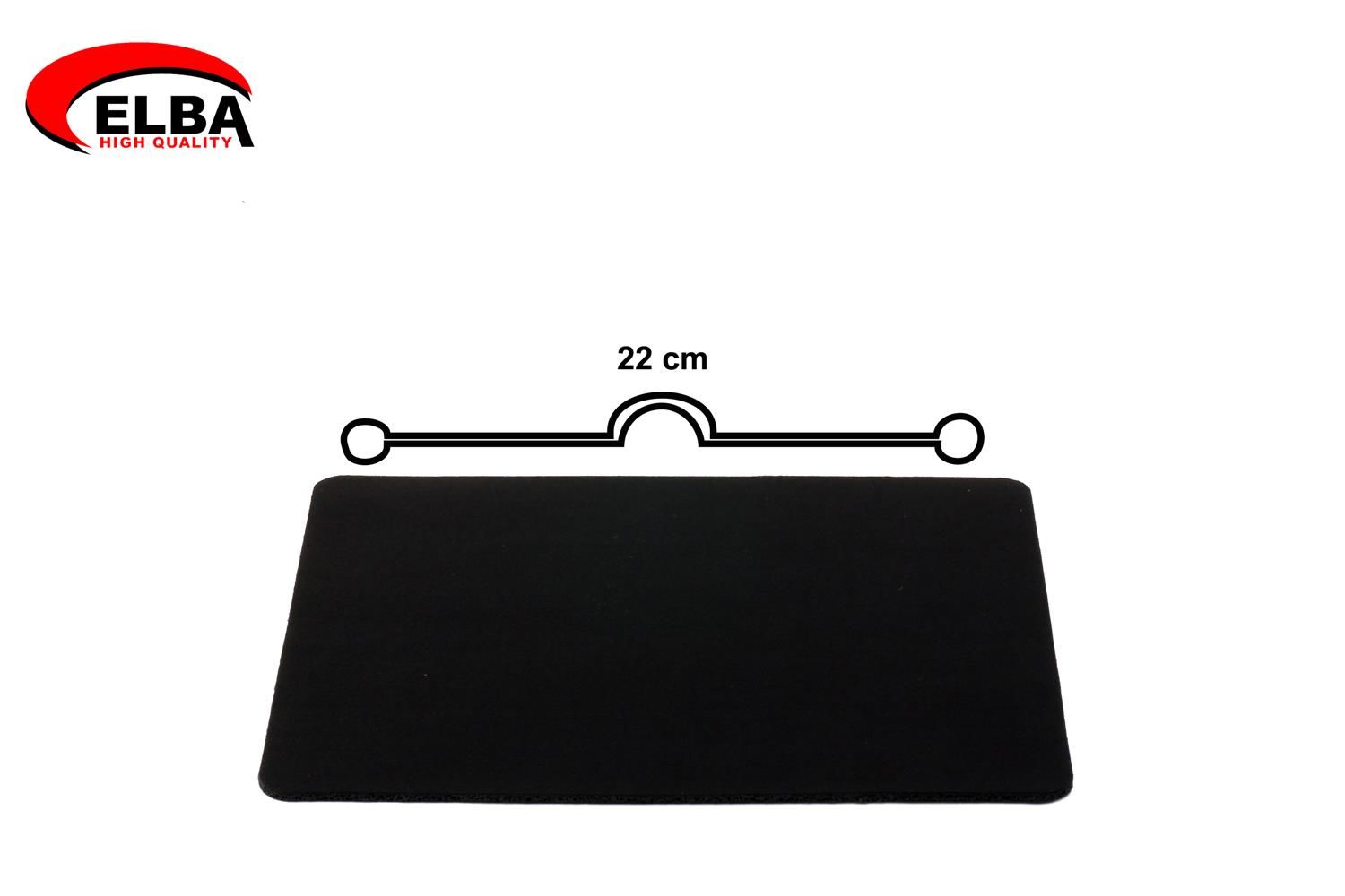 Elba 220 Siyah Mouse Pad 220x180x2 mm