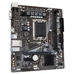 GIGABYTE H610M‑H‑V2 DDR5 5600MHz Unlocked XMP 3.0 Dual‑Channel 96 GB 1xVGA 1xHDMI 1xPCIe 4.0 x16 1xPCIe 3.0 x1 1xM.2 NVMe USB 3.2 Gen1 GbE LAN 4+1+1 VRM Micro‑ATX LGA 1700 Anakart – Intel 12./13./14. Nesil Uyumlu