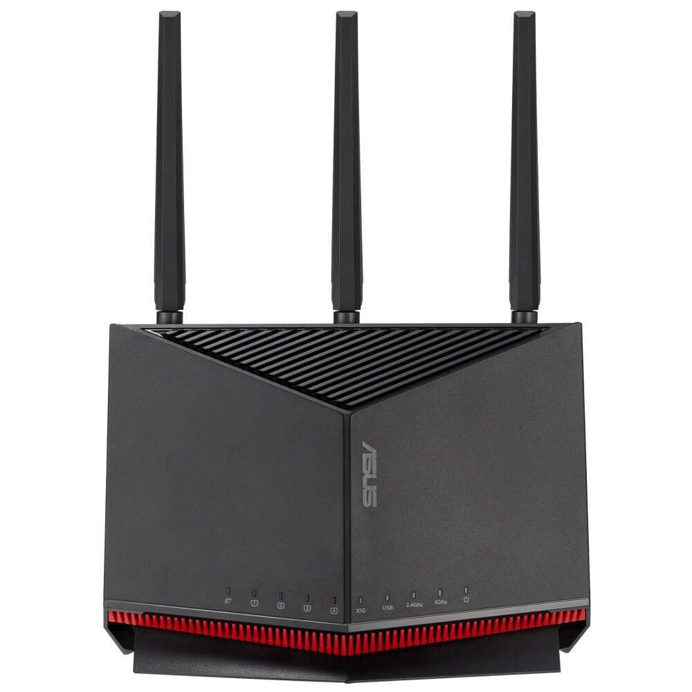 ASUS RT-BE86U WiFi BE6800 3600Mbps Dual-Band Router, AiMesh ve AiProtection Destekli