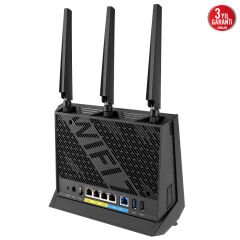 ASUS RT-BE86U WiFi BE6800 3600Mbps Dual-Band Router, AiMesh ve AiProtection Destekli