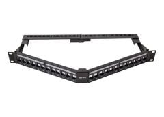 S-link SL-P625 24'lü Kolay Kullanımlı UTP Boş V Şeklinde Patch Panel