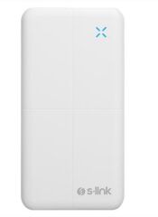 S-link IP-G12N 10000mAh Micro USB + Type-C Giriş/Çıkış Beyaz Taşınabilir Pil Şarj Cihazı Powerbank