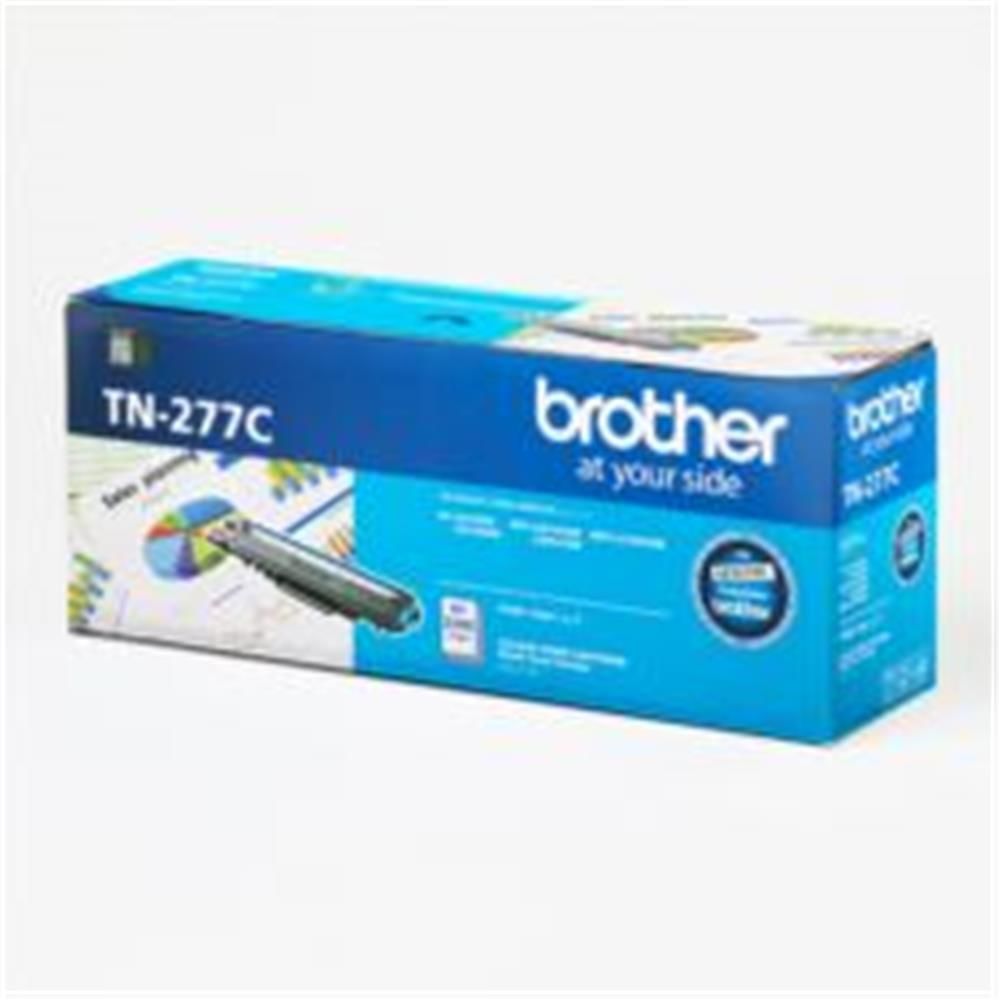 Brother TN-277C Cyan (Mavi) Orijinal Toner Kartuşu - 2.300 Sayfa Kapasiteli