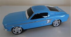 Everton RT-1953 Mavi Klasik Araba Tasarımlı Bluetooth/FM/USB/TF/AUX Destekli Şarjlı Nostaljik Radyo