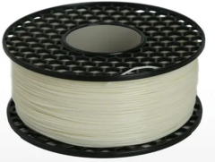ABG ABS Natural 1.75mm 1kg 3D Yazıcı Filament (ABS Termoplastik, Natural Renk, 1.75mm ±0.02mm Toleranslı, 1kg Makara)