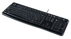 Logitech K120 920-002508 Q US İngilizce Layout USB Kablolu Siyah Standart Klavye