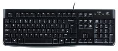 Logitech K120 920-002508 Q US İngilizce Layout USB Kablolu Siyah Standart Klavye