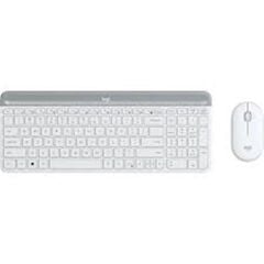 Logitech MK470 Slim Kablosuz Klavye Mouse Seti - Beyaz (920-009436)