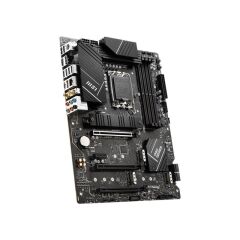MSI PRO Z790‑P WIFI Intel Z790 ATX LGA 1700 Anakart, 4×DDR5 7000 MHz (OC), 4×M.2 PCIe 4.0 x4, 6×SATA III, 1×HDMI 2.1, 1×DisplayPort 1.4, USB 3.2 Gen 2x2 Type‑C/A, Wi‑Fi 6E & Bluetooth 5.2, Intel 2.5 Gb LAN (12./13./14. Nesil Intel Uyumlu)