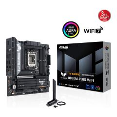 ASUS TUF GAMING B860M-PLUS WIFI LGA1851 DDR5 8800 WiFi 7+BT AURA RGB 2.5GLAN mAT