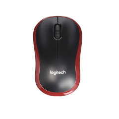 Logitech M185 2.4 GHz Kablosuz Optik Mouse - Kırmızı/Gri (910-002237)