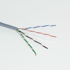 FRISBY FR-CAT601 305MT 0.58MM 23AWG CAT6 UTP Kablo Gri