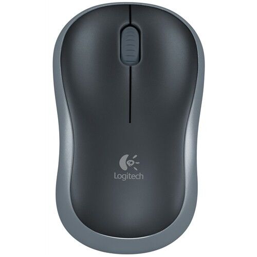 Logitech M185 2.4GHz USB Nano Alıcılı 1000 DPI Optik Gri Kablosuz Mouse (910-002235)