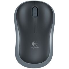 Logitech M185 2.4GHz USB Nano Alıcılı 1000 DPI Optik Gri Kablosuz Mouse (910-002235)