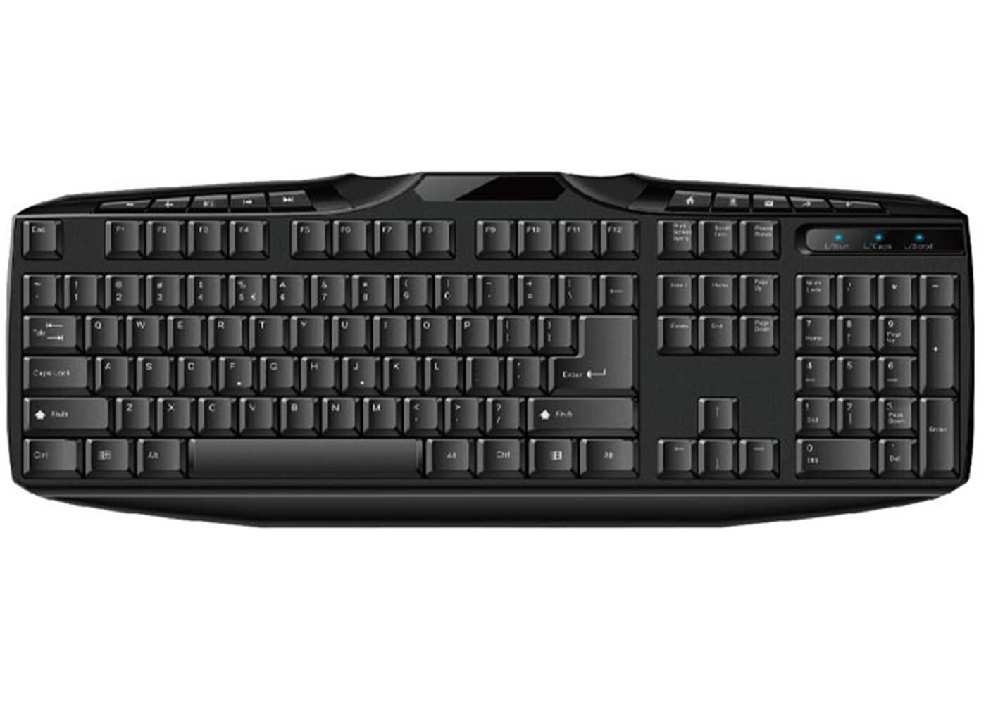 Everest KB-250U Siyah USB Kablolu 113 Tuşlu Multimedya Klavye